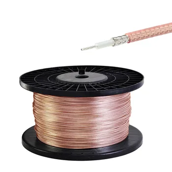 1 М RF коаксиальный 50 Ом кабель RG316 Высокотемпературный высокочастотный провод для посеребренного провода DC0-6GHZ