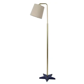 57-дюймовый напольный светильник со звездообразным основанием Downbridge Gold