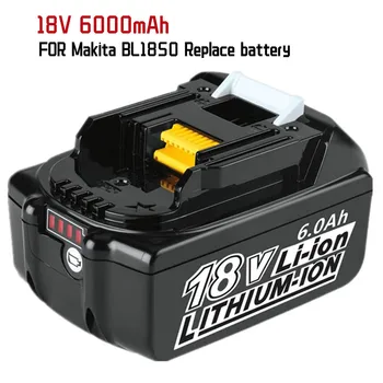 6000mAh BL1860 Ersatz Batterie für 18V Makita Batterie, lithium-ion Batterie für Makita 18v batterie BL1840 Bl1830 Bl1860