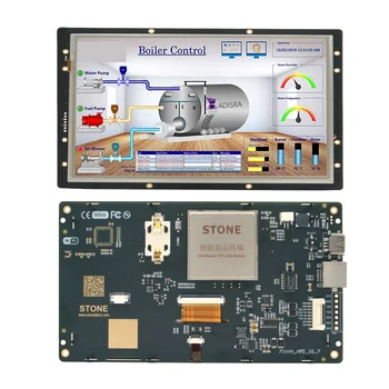 7,0-Дюймовый Модуль Отображения HMI Smart TFT Screen с сенсорной панелью + Программная поддержка любого микроконтроллера STVI070WT-01