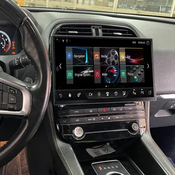 Android 12 Новейшее обновление для Jaguar XE XF XEL F-Pace 2006-2019 Автомобильный радиоприемник GPS-плеер Мультимедийное головное устройство Стереонавигация