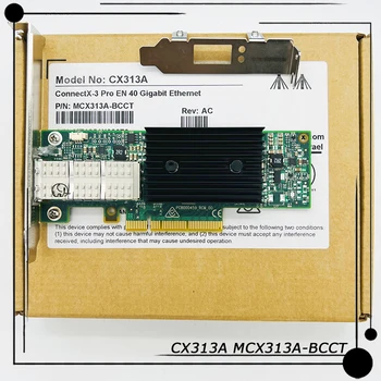 ConnectX-3 Pro EN 40 Gigabit Ethernet QSFP PCIe3.0 x8 Сетевая карта с одним портом NIC CX313A MCX313A-BCCT