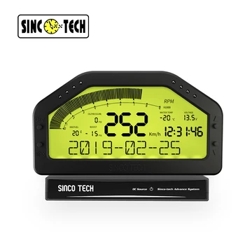 DO904 Sinco Tech Автомобильная Bluetooth приборная панель, комплект датчиков для гонок
