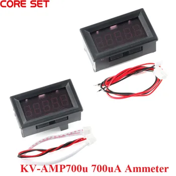 KV-AMP700u DC Цифровой Дисплейный модуль Микроамперметр Плюс Минус 700uA Последовательный Порт Амперметр Связь Неизолированный Изолированный