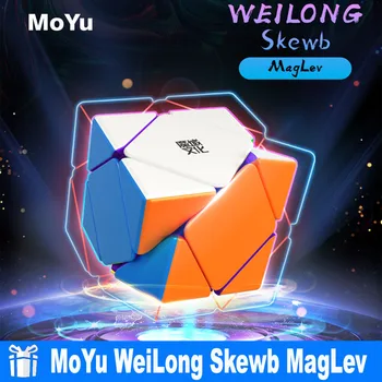 Moyu Weilong Skewb Maglev Магнитный Волшебный Скоростной Кубик Антистресс Souptoys Игрушки-Непоседы Moyu Maglev Skewb Cubo Magico Пазл