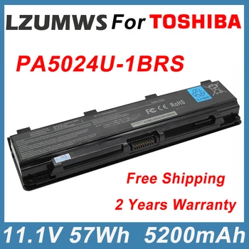 PA5024U-1BRS 11,1 В 5200 мАч Для Ноутбука Toshiba Аккумулятор Satellite C850 L850 C870 C50 L850D C850D L855 L870 L70 S70 P845 P855 P875