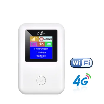 Аккумулятор 2100 мАч Офисные компьютеры Сетевой Wps Дорожный модем 4g WiFi Маршрутизатор со слотом для sim-карты Карманный LTE Мобильный Wi-Fi Точка доступа