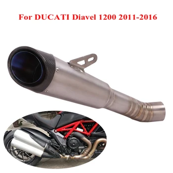 Выхлопная система мотоцикла, Глушитель, Трубка глушителя для DUCATI Diavel 1200 2011-2016