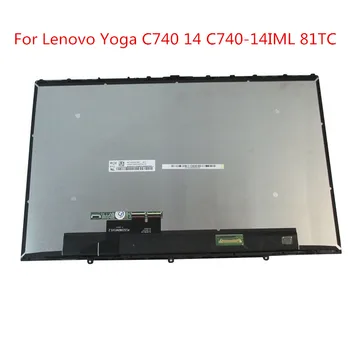 Для Lenovo Yoga C740-14IML C740-14 5D10S39587 81TC ЖК-экран Сенсорный Дигитайзер Стекло В Сборе 1920X1080