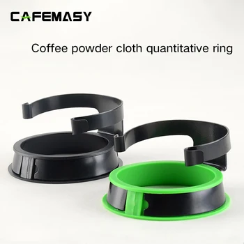Интеллектуальное дозирующее кольцо из нержавеющей стали для заваривания кофейного порошка, Дозирующее кольцо 58 мм