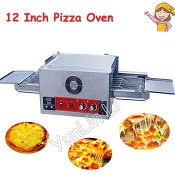 Коммерческая 12-дюймовая печь для пиццы, Электрическая печь для выпечки 220 В, Большой Диспенсер для Выпечки Торта, Хлеба, Печи для пиццы CH-FEP-12