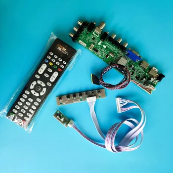 Комплект для N101N6-L01/N101N6-L02 LED USB VGA TV DVB-T DVB-T2 1024X576 Плата контроллера сигнала цифровой 40pin HDMI AV 10,1 