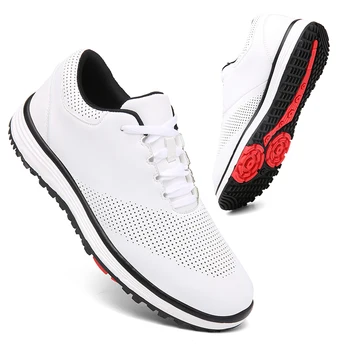 Новая Профессиональная обувь для гольфа, удобные кроссовки для гольфа, Размер 36-48, Роскошная обувь для игроков в гольф, противоскользящие спортивные кроссовки