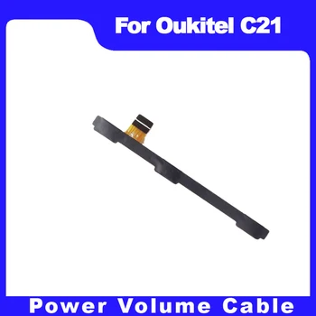 Новый Гибкий кабель боковой кнопки OUKITEL C21, Оригинальная кнопка питания + Регулировки громкости, гибкий кабель FPC, аксессуары для ремонта платы OUKITEL C21