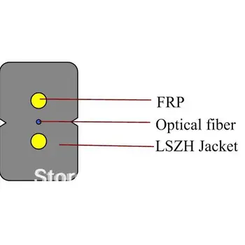 Одножильный кабель FTTH Drop Wire G657a1