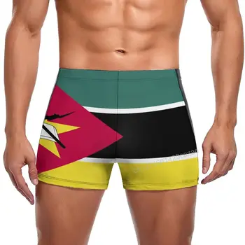 Плавки, флаг Мозамбика, быстросохнущие шорты для мужчин, пляжные шорты для плавания, летний подарок