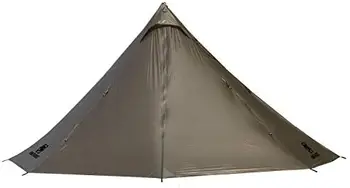 Сверхлегкая горячая палатка HUT, 20D SIL-нейлоновая водонепроницаемая палатка-вигвам, весит всего 2,6 Ib, идеально подходит для пеших походов, кемпинга, зарослей кустарника