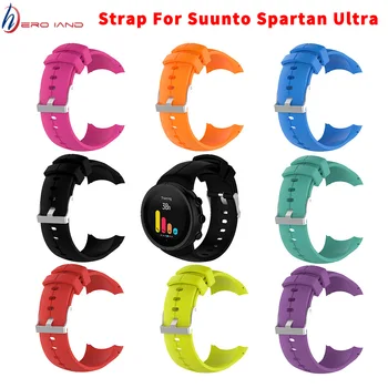 Силиконовый сменный ремешок для спортивного браслета Suunto Spartan Ultra, ремешок для часов, браслет для браслета Suunto Spartan Ultra