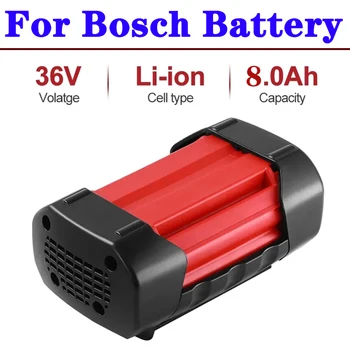 Сменный литий-ионный Аккумулятор Bosch 36V 8.0AH для Bosch BAT810 BAT840 D-70771 BAT836 BAT818 2607336003 Аккумуляторные Батареи для инструментов