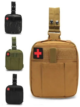 Уличная тактическая сумка для экстренной медицинской помощи, сумки для выживания, спасательный набор, Пустая бытовая многослойная сумка для аптечки первой помощи