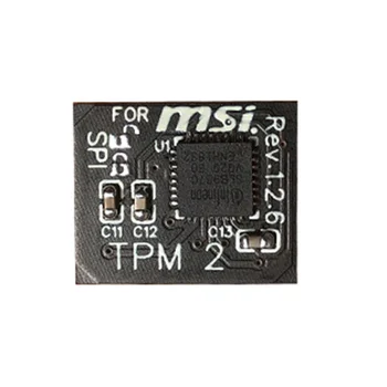 2,0 Модуль безопасности шифрования Удаленная карта 12 Pin SPI TPM2.0 Модуль безопасности для материнской платы