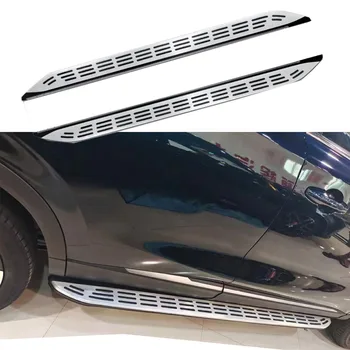 2 шт. алюминиевая боковая подножка из нержавеющей стали подходит для Ford Edge 2015-2020 боковая подножка Nerf Bar педаль