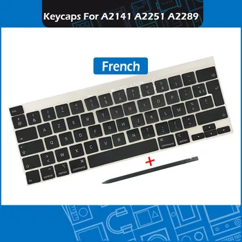 2019 2020 Ноутбук Французская Раскладка AZERTY Набор Колпачков Для ключей Macbook Pro Retina 13 