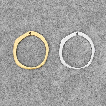 4 шт. Алюминиевый сплав, круглый с пайетками, подвеска для ожерелья, ювелирные изделия