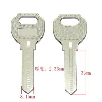 B717 Заготовки для ключей от домашней двери Слесарные принадлежности Пустые ключи 12 шт./лот