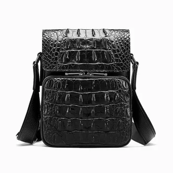 gete новая мужская сумка из крокодиловой кожи 2023, Новый стиль, сумка через плечо, модная сумка на одно плечо для мужчин, сумка из крокодиловой кожи