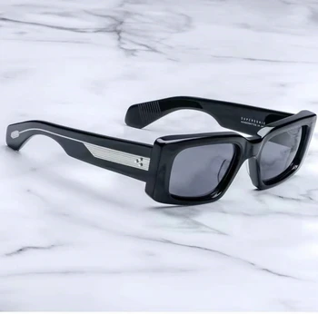 JMM Роскошные Винтажные Модные Солнцезащитные очки Jacques SUPERSONIC в Ретро-квадратной Толстой ацетатной Оправе с линзами TAC Для женщин и мужчин AAA + Наивысшего качества