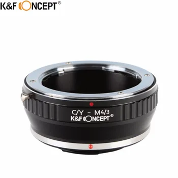 K & F CONCEPT Металлический адаптер для крепления объектива камеры подходит для объектива Contax C/Y CY к корпусу камеры Micro 4/3 для Olympus/Panasonic