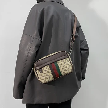 LEBSGE новая мужская сумка, маленький рюкзак, сумка через плечо, роскошная трендовая сумка через плечо, повседневная модная молодежная сумка через плечо