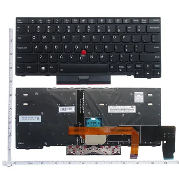 Американская новая клавиатура Для ноутбука ThinkPad X280 A285 X390 X395 L13 Yoga S2 5th S2 Йога 5th С подсветкой