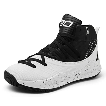 Брендовая Профессиональная Мужская Баскетбольная обувь, Баскетбольные кроссовки, пара дышащих мужских баскетбольных ботинок с противоскользящим верхом