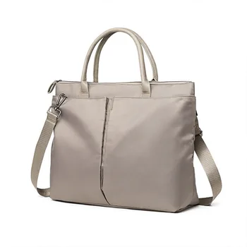 Деловой портфель, Противоударная Офисная Женская сумка для компьютера, Универсальная сумка на плечо, Повседневная сумка для ноутбука для женщин