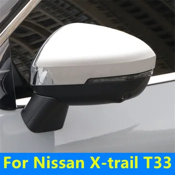 Для Nissan T33 X-trail 2022 2023 2024, аксессуары для дооснащения зеркала заднего вида, декоративная крышка зеркала заднего вида