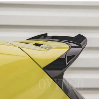Для Volkswagen Golf 8 R/CS MAX Автомобильный задний спойлер на крыше Премиум ABS Материал Черное верхнее крыло