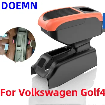 Для VW Golf Коробка для Подлокотника Для Volkswagen Golf4 Коробка для автомобильного Подлокотника Дооснащение салона Автомобиля USB подстаканник автомобильные аксессуары