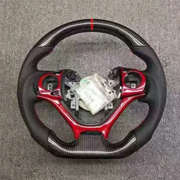 Индивидуальное рулевое колесо из углеродного волокна для Honda Civic 2012 2013 2014 2015