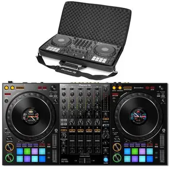 Лучшие продажи наборов для-Pioneer DJ DDJ-1000SRT 1000 SRT 4-Канальный контроллер Serato DJ 32 ГБ 64 ГБ в подарок с 1 сумкой