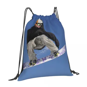 Лыжный спортивный рюкзак, индивидуальные сумки на шнурке С функциями рюкзака, подходящие для школы, кемпинга, пеших прогулок и приключений на свежем воздухе