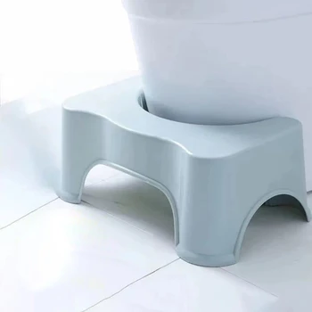 Многофункциональный детский Пластиковый Унитаз для приседания, Бытовой Табурет для унитаза, Нескользящая подставка для ног для взрослых, туалет в ванной