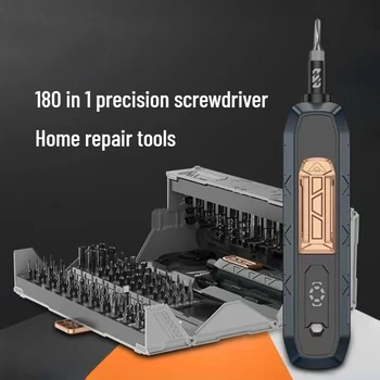 Многофункциональный набор прецизионных отверток 180 в 1, инструмент для домашнего ремонта мобильных телефонов и компьютеров, магнитная отвертка