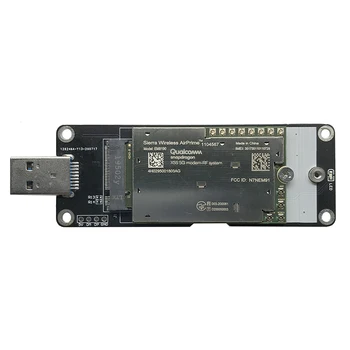 Модуль AirPrime Sierra EM9190 5G с адаптером USB 3.0 NR Sub-6 ГГц и модулем mmWave Qualcomm X55 CAT20