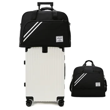 Мужская спортивная сумка, дорожный чемодан, Большая сумка, дорожный багаж, аксессуары для фитнеса для мужчин, упаковка для выходных, Спортивные болсы через плечо