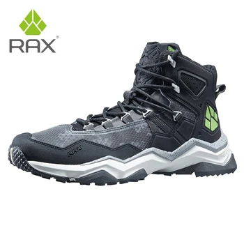 Мужские походные ботинки Rax, водонепроницаемые тактические ботинки для мужчин, обувь для горных видов спорта на открытом воздухе, походная обувь из натуральной кожи, легкая