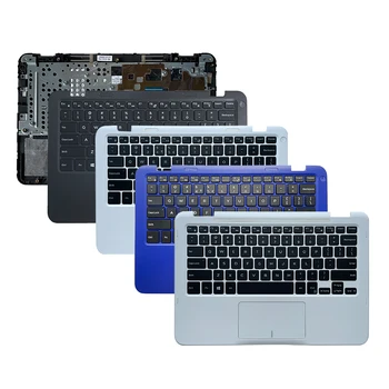 Новая Клавиатура для ноутбука Dell Inspiron 11-3000 3162 3164 P24T 3168 3169 3179 P25T с Подставкой для рук, Верхняя крышка С Тачпадом