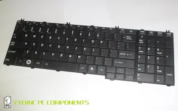 Оригинальная клавиатура с американской раскладкой для Toshiba Satellite AEBL6U00120-US 9J.N9082.001 NSK-TA001 PK130190300 V000210270 Черный