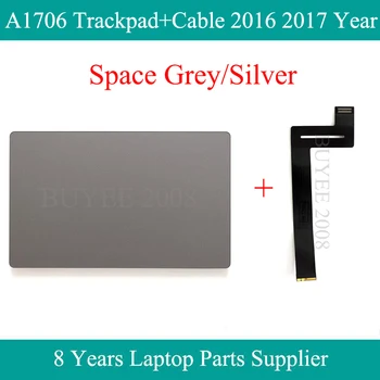 Оригинальный Космический Серый Серебристый Трекпад A1706 + кабель 821-01063-A 2016 2017 Для Macbook Pro 13,3 